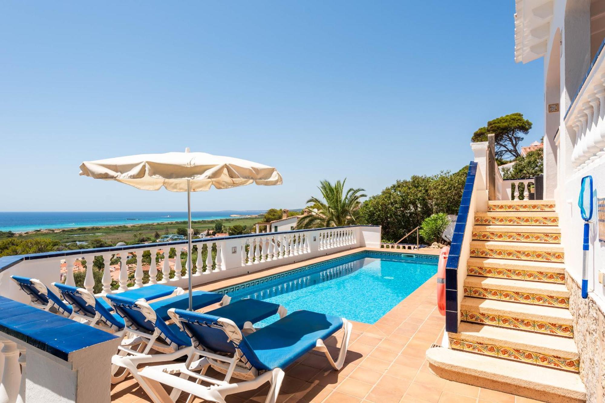 Villa Los Pinos Son Bou Extérieur photo